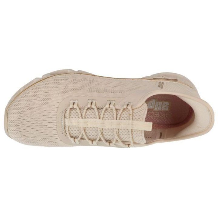 Moteriški įspiriami sportbačiai Skechers Glide-Step Gratify, smėlio