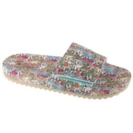 Moteriškos šlepetės Skechers Pop Ups 2 - Spring Crush, įvairiaspalvės
