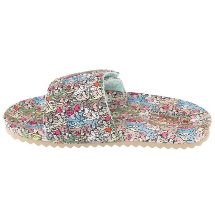 Moteriškos šlepetės Skechers Pop Ups 2 - Spring Crush, įvairiaspalvės