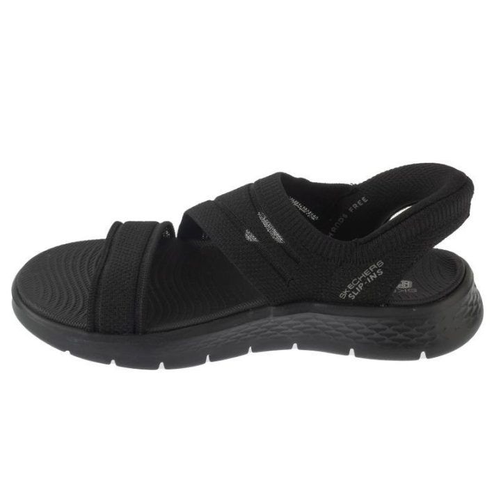 Moteriškos basutės Skechers Slip-Ins Go Walk Flex, juodos
