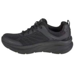 Moteriški sportbačiai su platforminiu padu Skechers D'Lux Walker, juodi