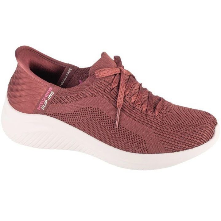 Moteriški suvarstomi sportbačiai Skechers Ultra Flex 3.0, raudoni