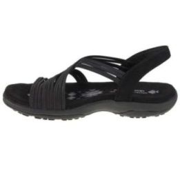 Moteriškos basutės Skechers Reggae Slim Simply Stretch, juodos
