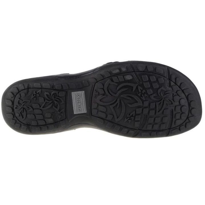 Moteriškos basutės Skechers Reggae Slim Simply Stretch, juodos