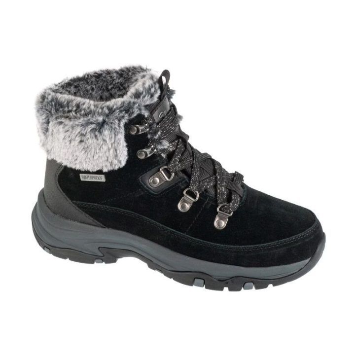 Moteriški žieminiai batai Skechers Trego-Snow Worries, juodi