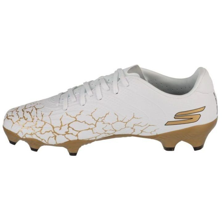 Futbolo bateliai natūraliai vejai Skechers SKX 1.5 Academy, balti