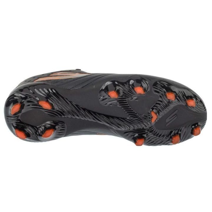 Vaikiški futbolo bateliai natūraliai vejai Skechers Razor 1.5, juodi