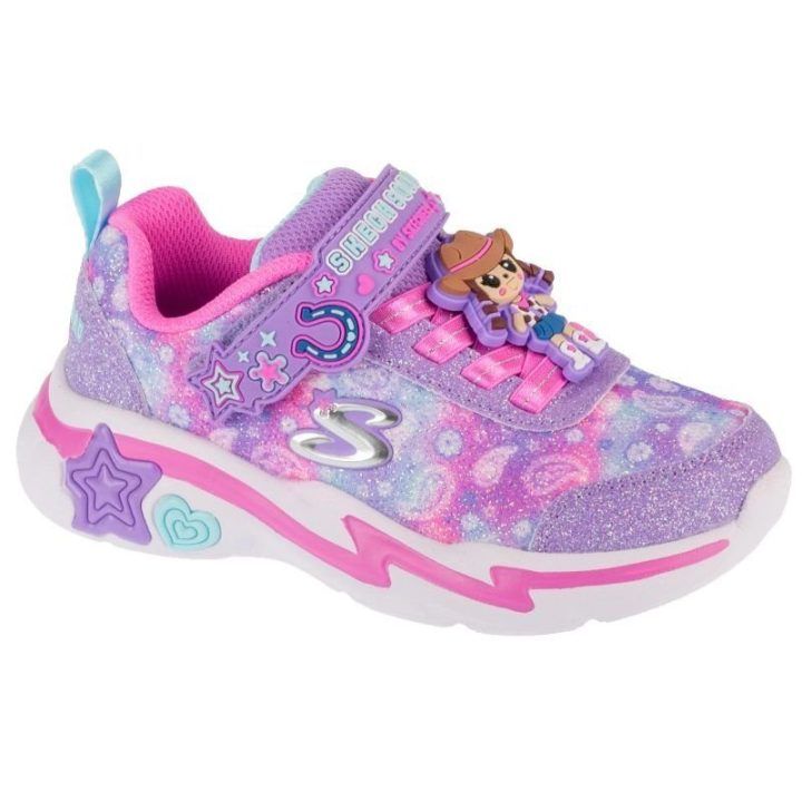 Vaikiški sportbačiai Skechers Snuggle Sneaks Skech Squad, rožiniai