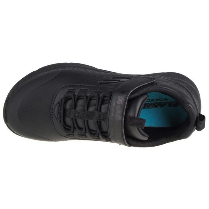 Vaikiški sportbačiai Skechers Microspec-Classmate, juodi