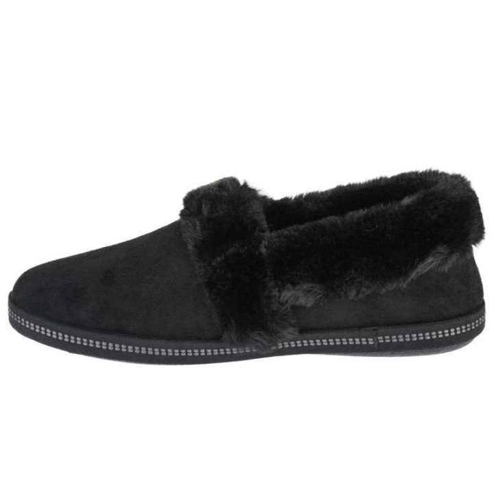 Moteriškos šlepetės Skechers Cozy Campfire-Team Toasty, 32777-BBK, juodos