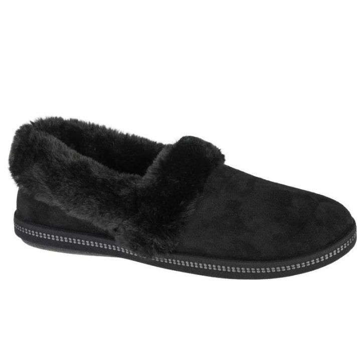 Moteriškos šlepetės Skechers Cozy Campfire-Team Toasty, 32777-BBK, juodos