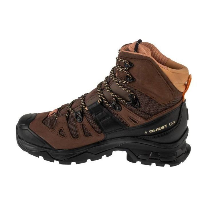Moteriški batai su GORE-TEX membrana Salomon Quest 4 GTX, rudi