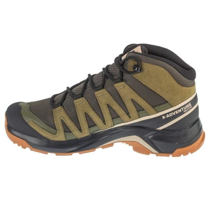 Vyriški žygio batai Salomon X-Adventure Recon Mid GTX, žali