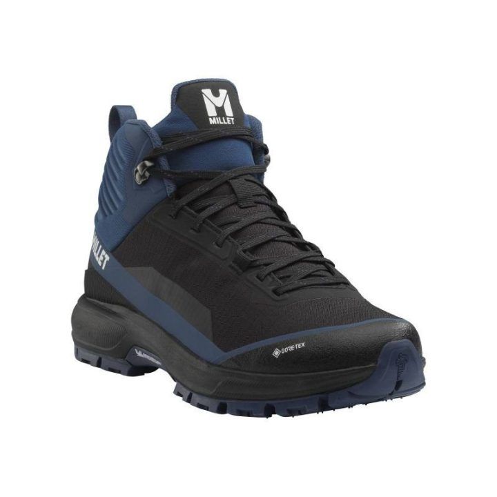 Vyriški žygio batai su GORE-TEX membrana Millet Wanaka Mid GTX, juodi