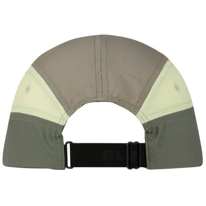 Bėgimo kepurė Buff 5 Panel Go Cap, chaki