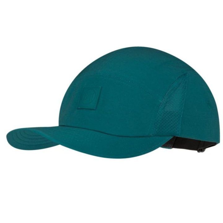 Kepurė su snapeliu Buff 5 Panel Go Cap, žalsvai mėlyna