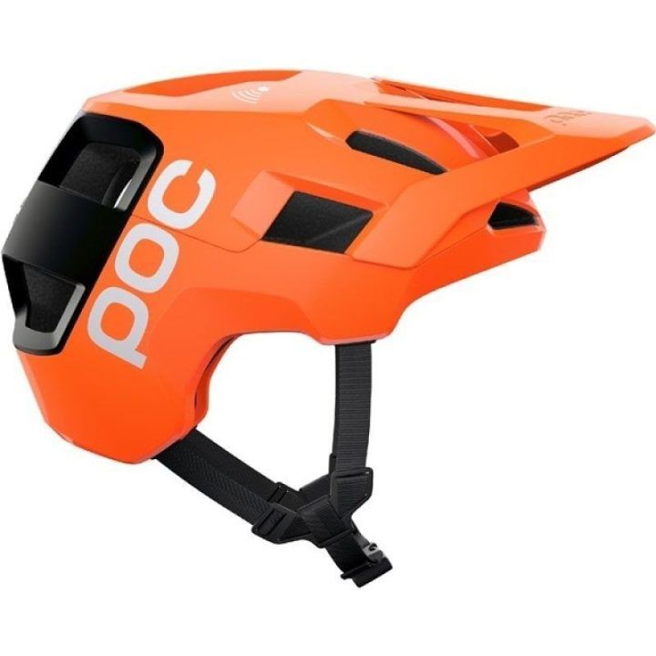 Uniseks dviračio šalmas POC Kortal Race MIPS, juodas ir baltas