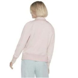 Moteriška striukė be gobtuvo Skechers The Hoodless Diamond, rožinė