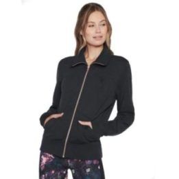 Striukė be gobtuvo Skechers Skechcloud, juoda