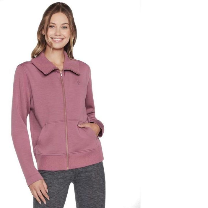 Striukė be gobtuvo Skechers Skechcloud, violetinė