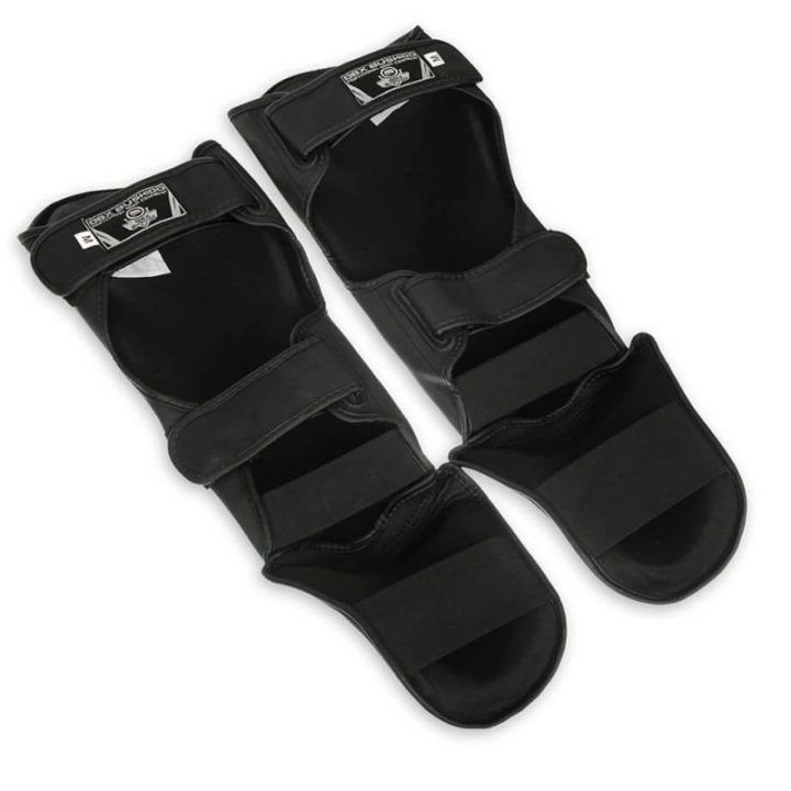 Blauzdų apsaugos DBX Bushido Black Master, juodos