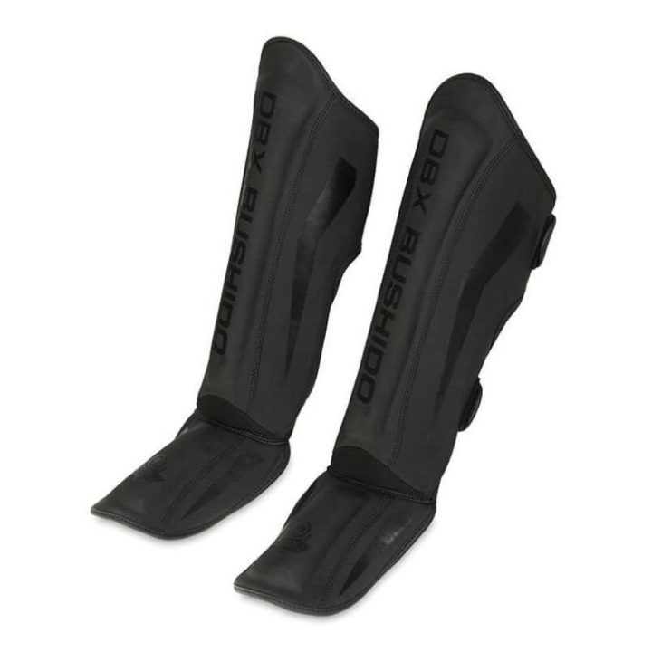 Blauzdų apsaugos DBX Bushido Black Master, juodos