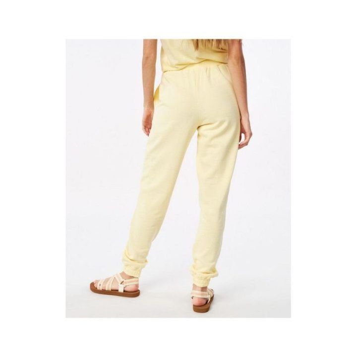 Sportinės kelnės Rip Curl Re-Entry Trackpant, šviesiai geltonos