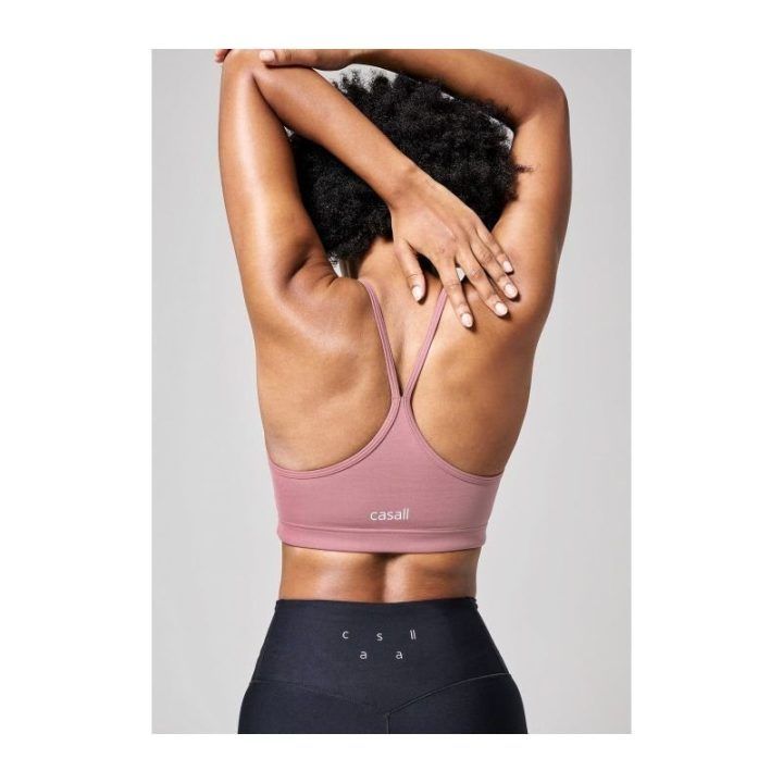 Sportinė liemenėlė Casall Strappy, rožinė