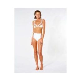 Bikinio liemenėlė Rip Curl Wave Shapers Stripe Banded Tri, balta