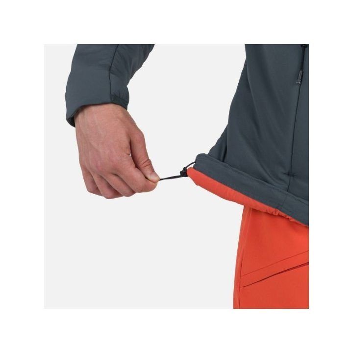 Vyriška pašiltinta striukė Rossignol Opside Warm, pilka