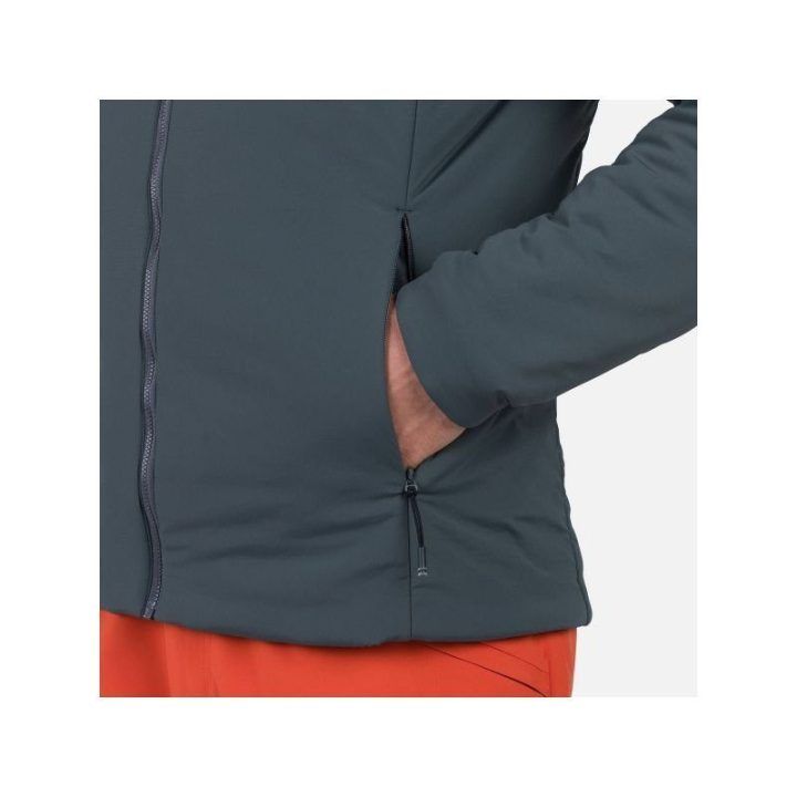 Vyriška pašiltinta striukė Rossignol Opside Warm, pilka
