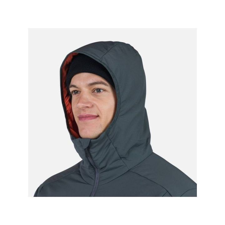 Vyriška pašiltinta striukė Rossignol Opside Warm, pilka