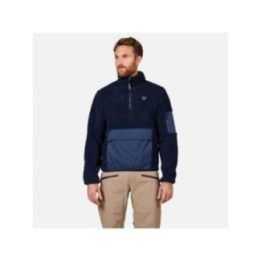 Vyriškas džemperis Rossignol Fleece Anorak, tamsiai mėlynas