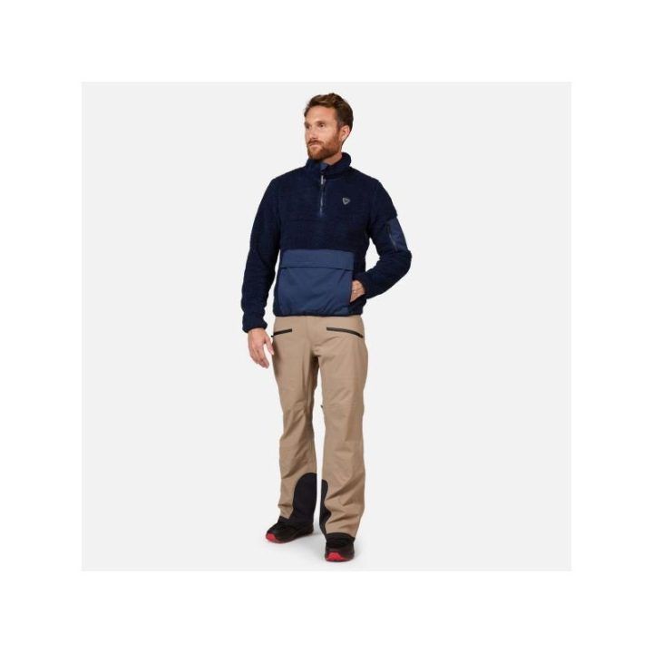 Vyriškas džemperis Rossignol Fleece Anorak, tamsiai mėlynas