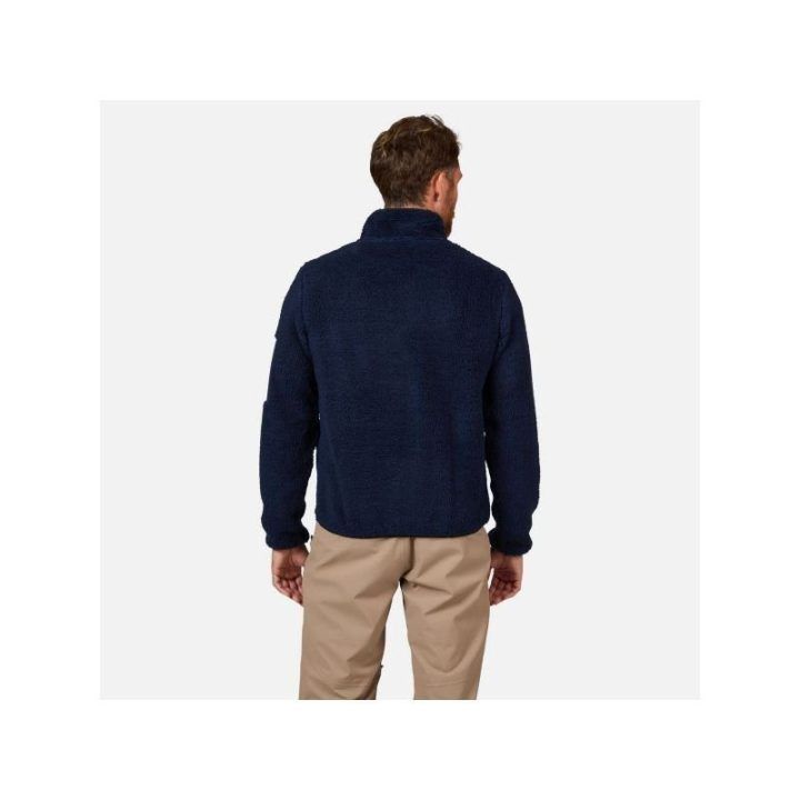 Vyriškas džemperis Rossignol Fleece Anorak, tamsiai mėlynas