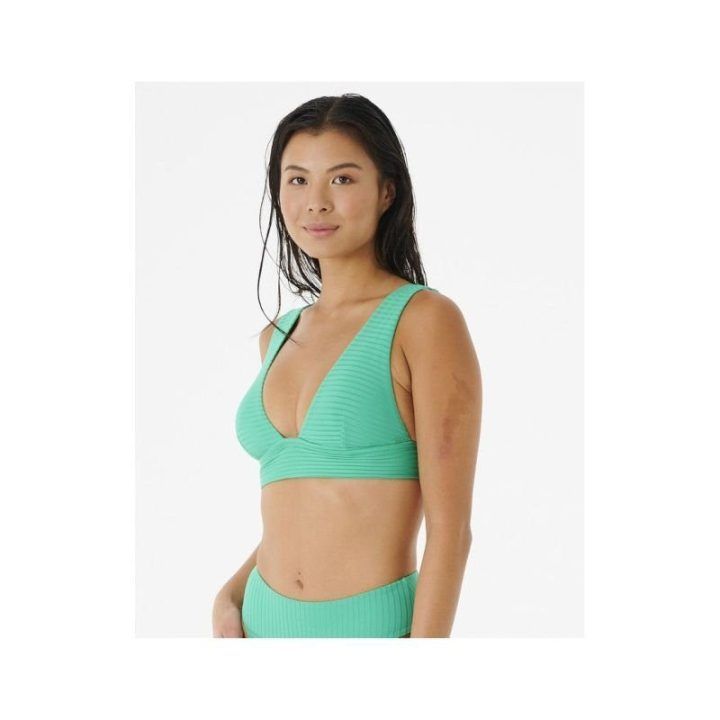 Maudymosi liemenėlė Rip Curl Premium Surf Deep V, žalia