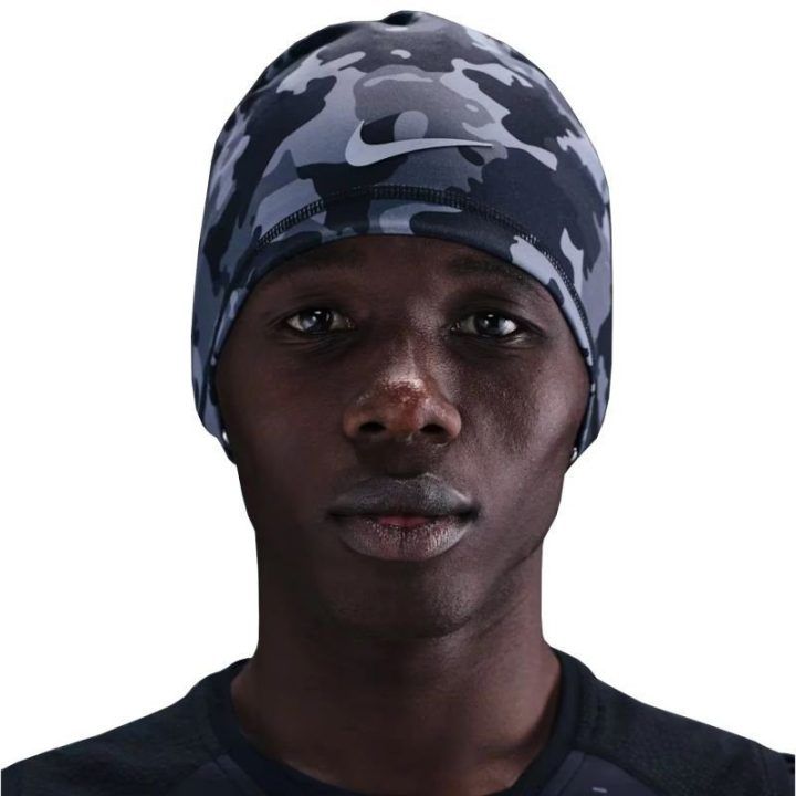Uniseks raštuota megzta kepurė Nike Dri-FIT Peak