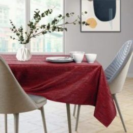 Ovali staltiesė AH VESTA, 140×320 cm, bordo