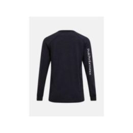 Moteriški marškinėliai ilgomis rankovėmis PEAK PERFORMANCE Trail Wool Blend LS, juodi