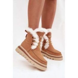 Aulinukai su šiltu pamušalu Step in style – ruda