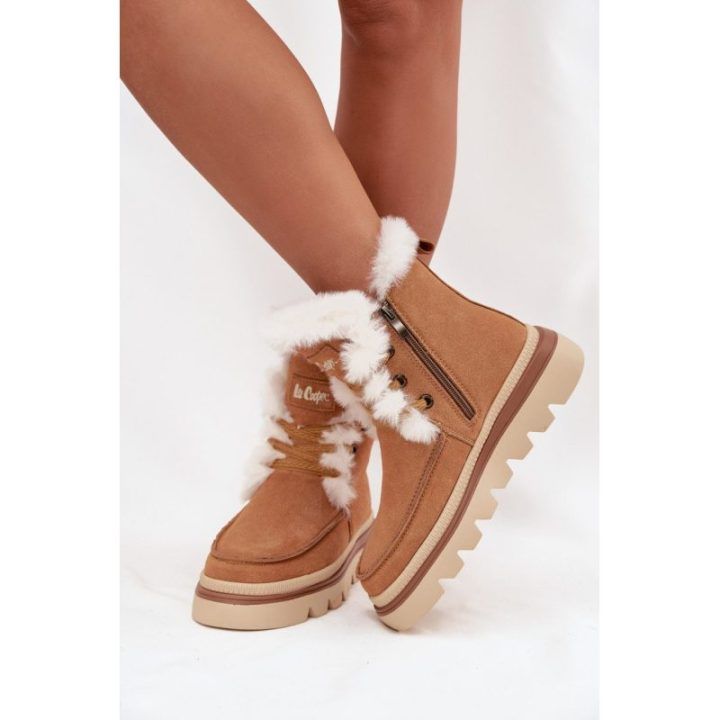 Aulinukai su šiltu pamušalu Step in style – ruda