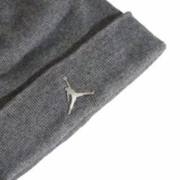 Vaikiška žieminė kepurė su atlenkiamu kraštu Air Jordan, pilka