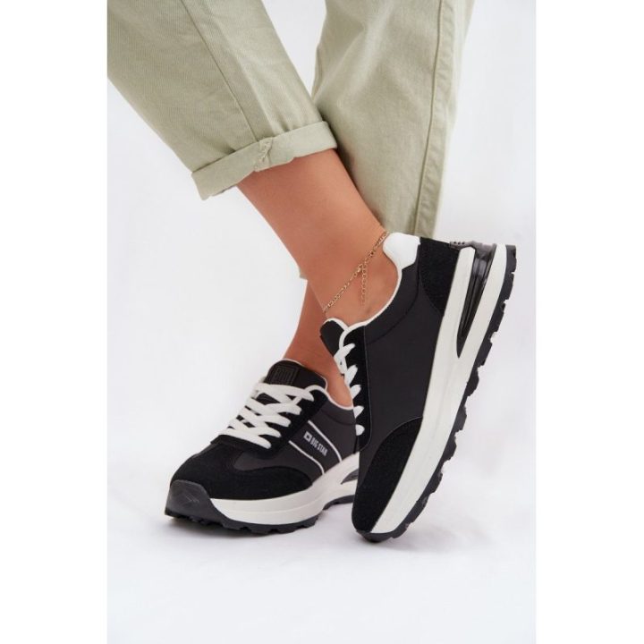 Sportiniai batai moterims Big Star Shoes, juodi Big Star