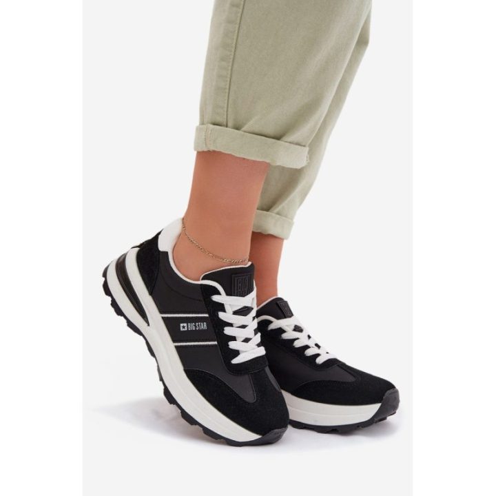 Sportiniai batai moterims Big Star Shoes, juodi Big Star