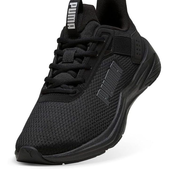 Vyriški sportbačiai Puma FTR Wave, juodi ir tamsiai pilki