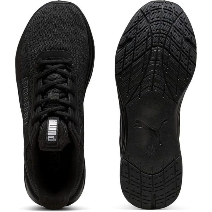 Vyriški sportbačiai Puma FTR Wave, juodi ir tamsiai pilki