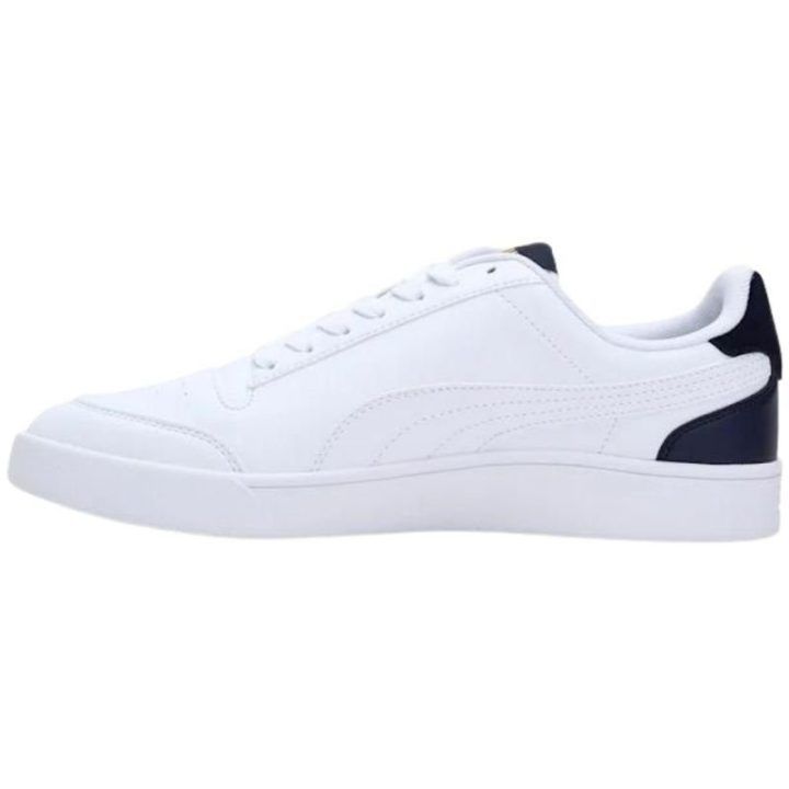 Vyriški žemo profilio sportbačiai Puma Shuffle, balti