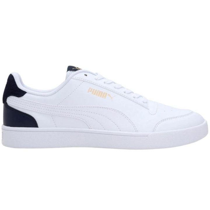 Vyriški žemo profilio sportbačiai Puma Shuffle, balti