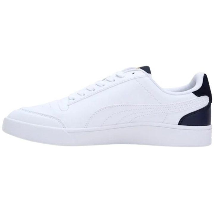 Vyriški žemo profilio sportbačiai Puma Shuffle, balti