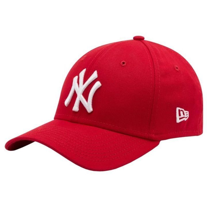 Uniseks kepurė su snapeliu New Era Yankees, raudona